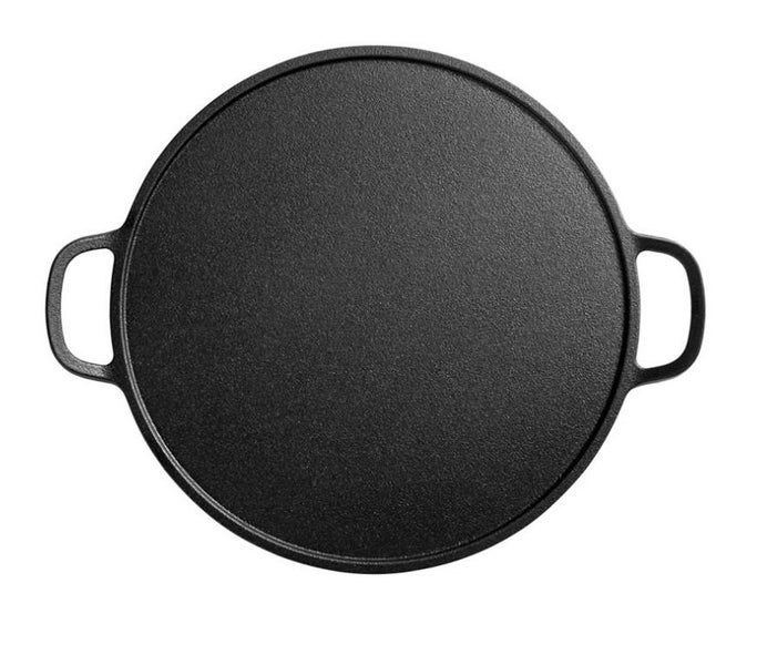 35cm Cast Iron Dosa Tawa Pizza Pan Carousel 2