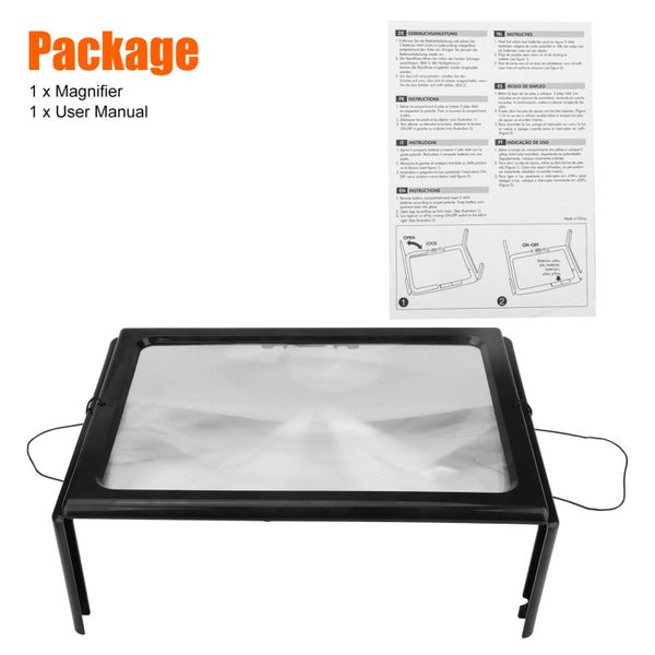Book Reading Magnifying Magnifier with Light Carousel 8