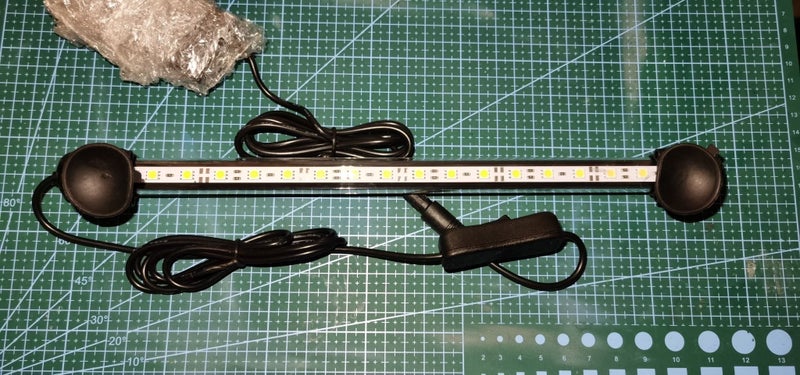 34cm PINK Colour Aquarium Underwater LED Light Fish Tank BRAND NEW Carousel 2