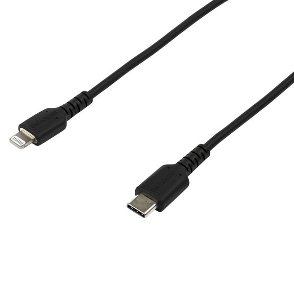 Star Tech 2m USB-C To Lightning MFI-Certified Cable Flexible Fiber For iPhone BK Carousel 1