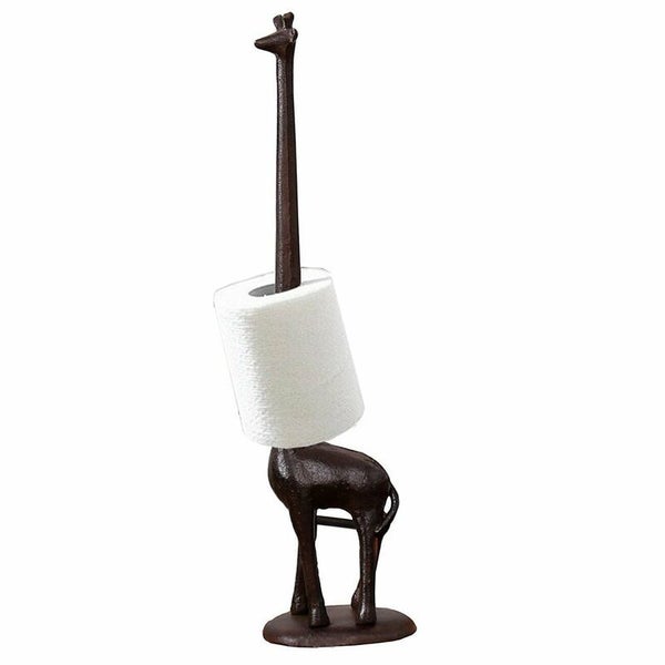 Toilet Paper Holder Cast Iron Giraffe Towel Stand 2036401 Carousel 1