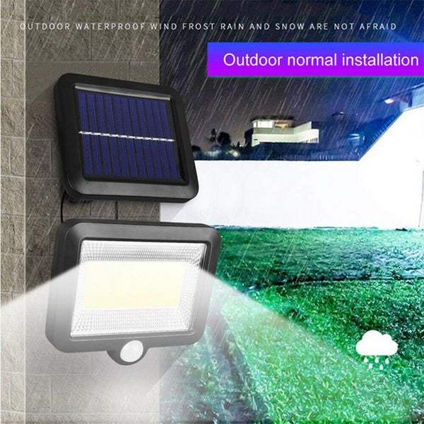 Outdoor Solar Lights Motion Flood Light 100 LED 2004033 Carousel 15