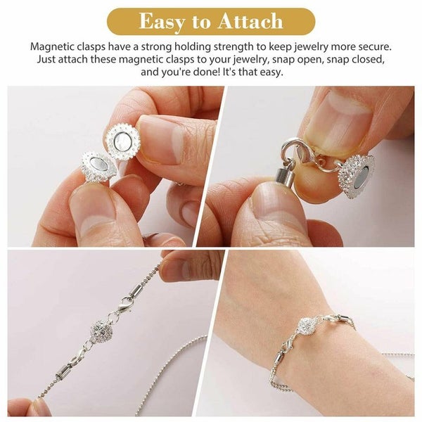 Magnetic Jewellery Necklace Clasps Hooks I1209MZ0 Carousel 2