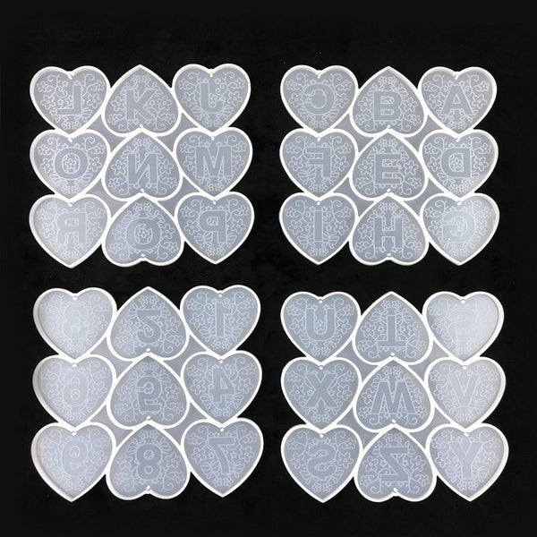 Silicone Keychain Molds Resin Moulds I1283WT0 Carousel 6