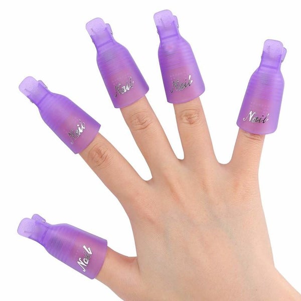 Nail Art Soak Off Cap Clip UV Gel Polish Remover Wrap I0677PP0 Carousel 1