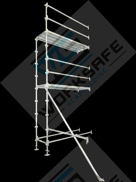 Kwikstage Scaffolding 1x Extra Bay 2.4m 2 Level Carousel 1