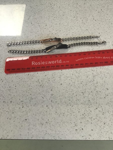 HIS AND HER ID BRACELETS **** BRAND NEW Carousel 2