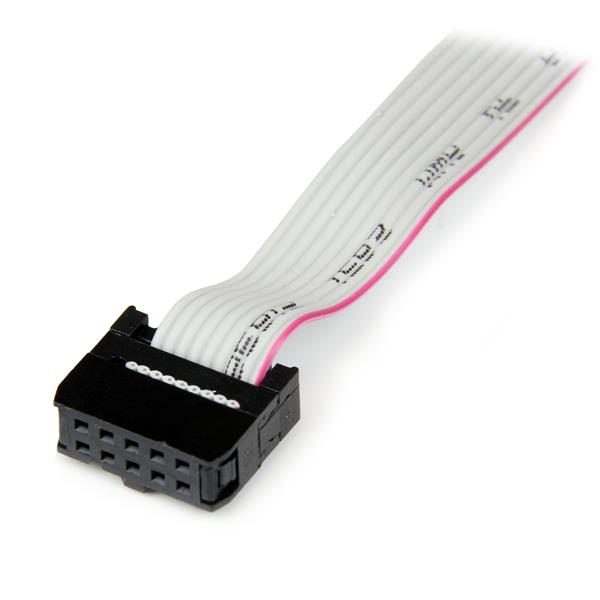 16in (40cm) 9 Pin Serial Male to 10 Pin Motherboard Header Slot Plate Carousel 2