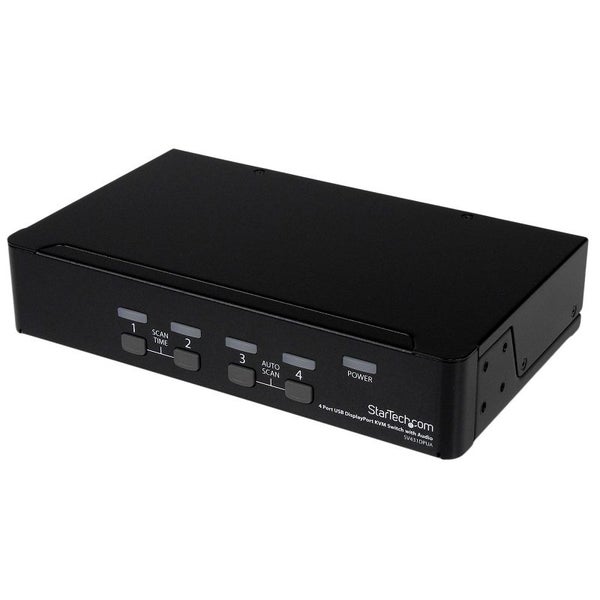 StarTech.com SV431DPUA 4 Port USB DisplayPort KVM Switch Carousel 1
