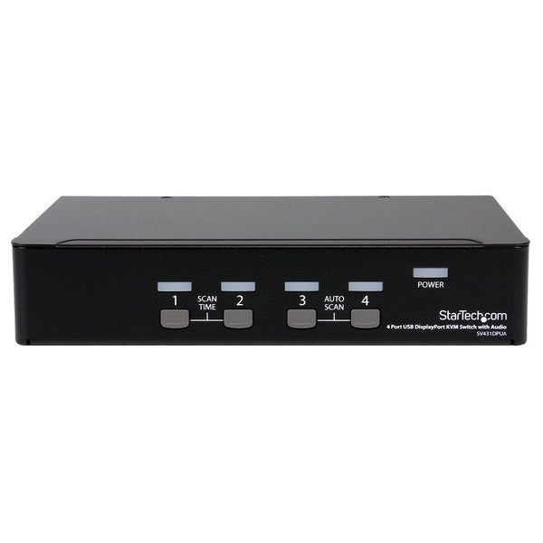 StarTech.com SV431DPUA 4 Port USB DisplayPort KVM Switch Carousel 2
