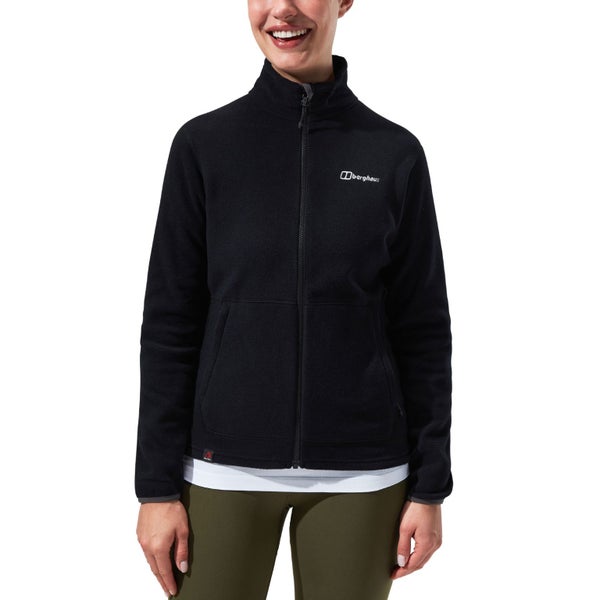 Berghaus Womens Prism 2.0 Micro Full Zip Fleece Jacket - Black/Black - 14 Carousel 1