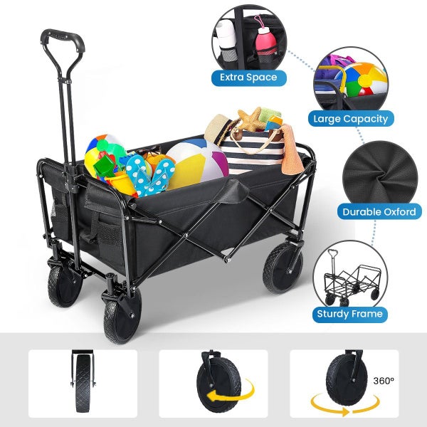 Trolley Wagon Foldable Cart Carousel 2