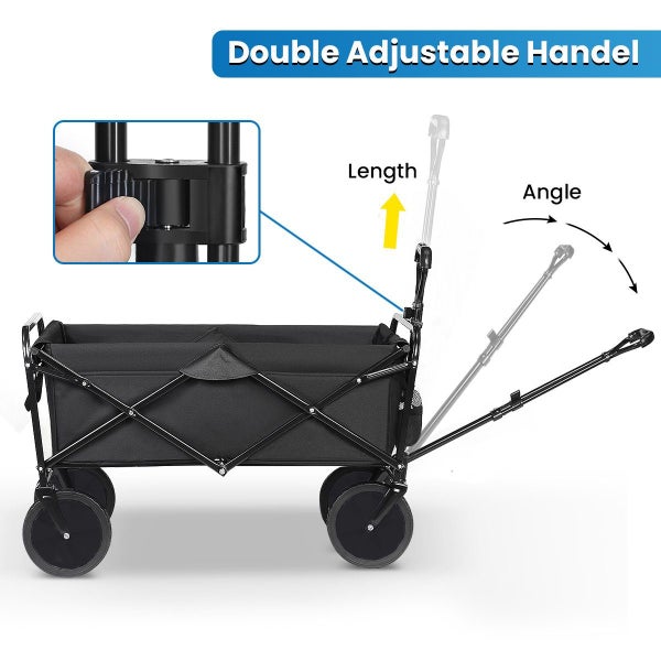 Trolley Wagon Foldable Cart Carousel 7