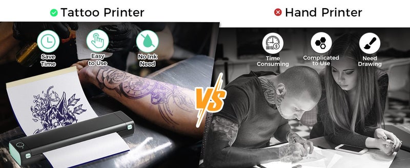 Phomemo M08F Wireless Tattoo Transfer Stencil Printer Carousel 2