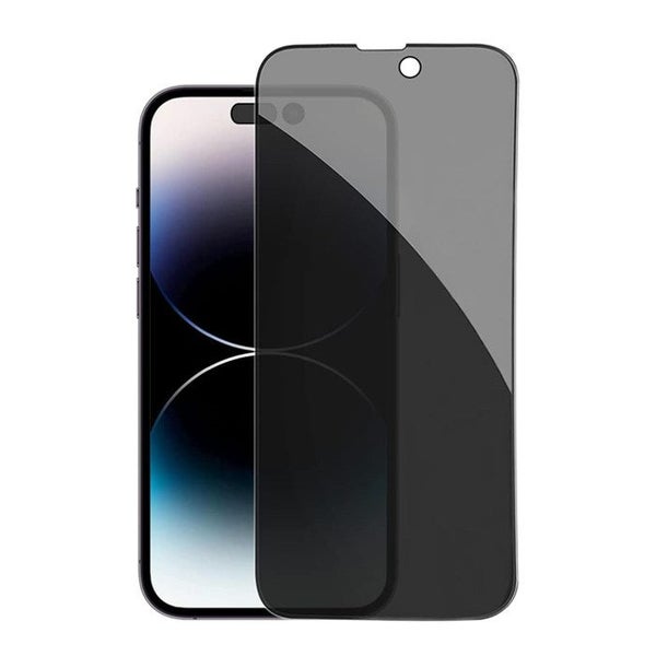 Anti Peep Spy Privacy Tempered Glass iPhone 15 Screen Protector for iPhone 15 Carousel 1