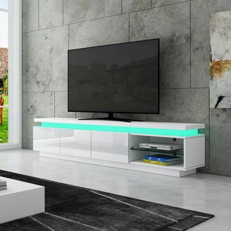 TV Stand Wooden Cabinet Carousel 1
