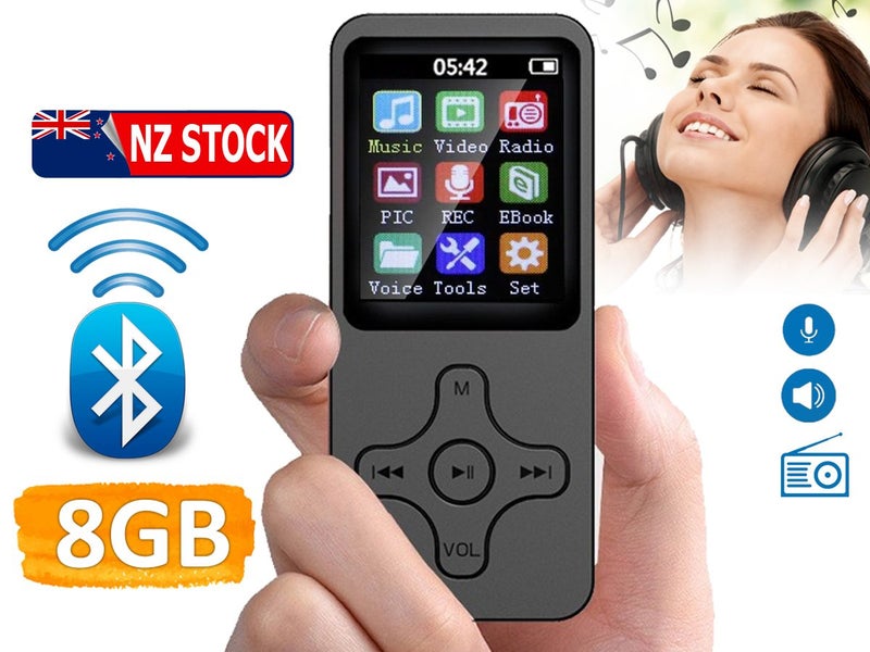 PTN New MP3 Music Player 8GB Clearance - Clearance Carousel 1