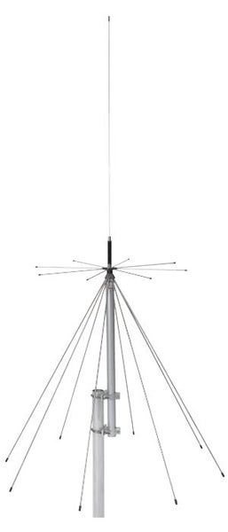 TECHOMAN 25 MHz to 1300 MHz Discone Versatile Ultra-Wide Band Antenna & 20M Coax Carousel 2
