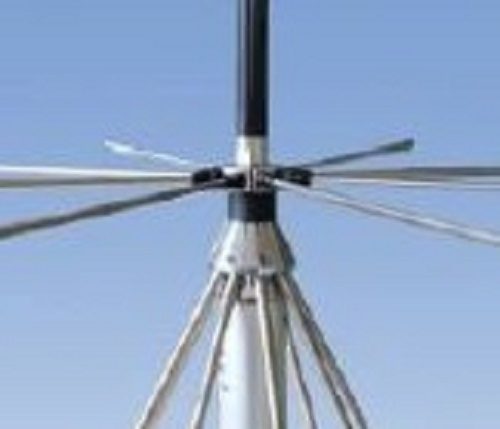 TECHOMAN 25 MHz to 3000 MHz Super Discone Ultra-Wide Band Antenna & 10M Coax Carousel 2