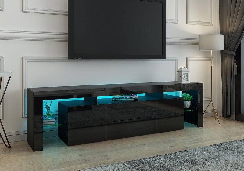 TV Stand Cabinet with 2 Drawers & 2 Doors 200cm Carousel 2