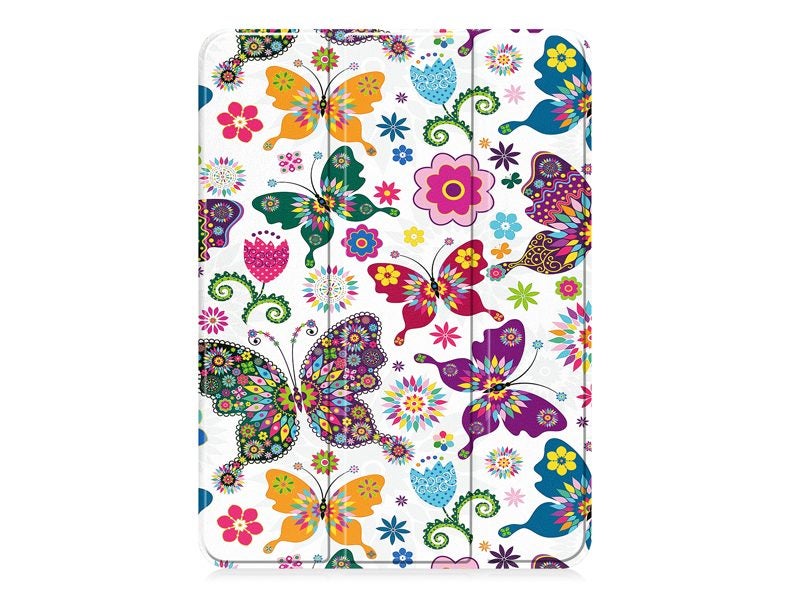 PU Leather Tablet Case Cover for OPPO Pad 2 11.61" 2023 Release Butterfly Carousel 2