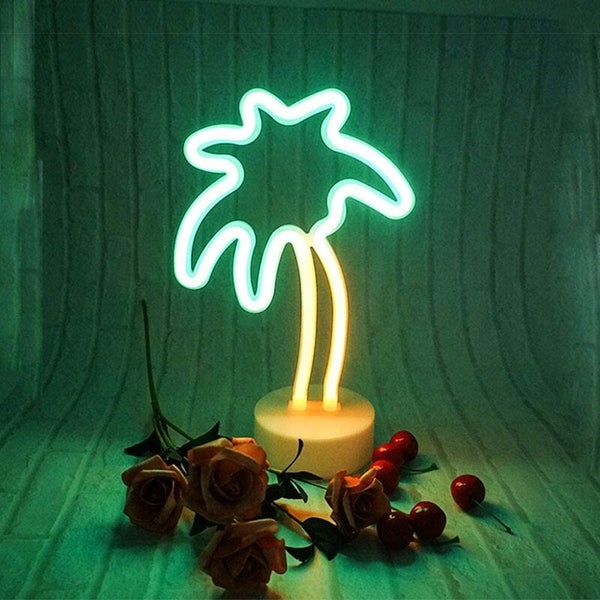Led Table Lamp Neon Sign Bar Night Light Desk Stand 2004503 Carousel 2