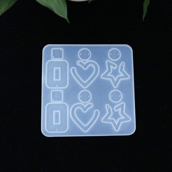 Silicone Mold Epoxy Resin Earrings Moulds I1050WT0 Carousel 5