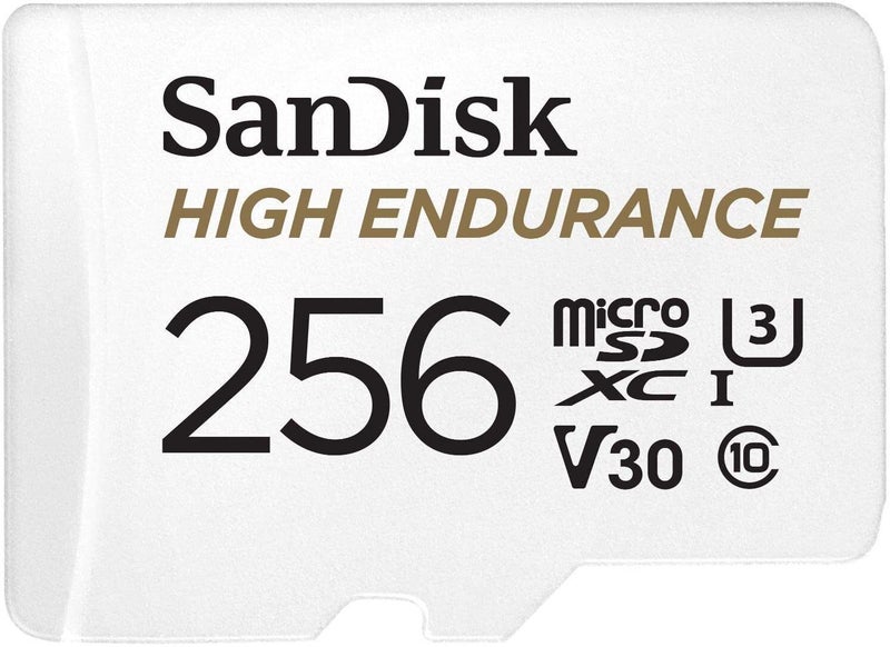 SanDisk 256GB High Endurance Micro SD Card SDXC UHS-I Dash and Surveillance Cam Carousel 2