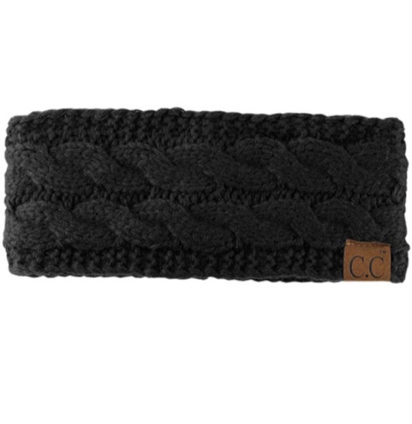Knit Headband Head Wrap Ear Warmer I0979BK0 Carousel 4