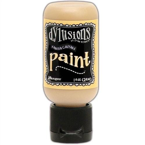 Ranger Ink Dylusions Acrylic Paint 1oz Vanilla Custard Carousel 1