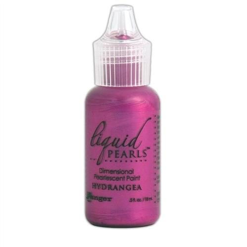 Ranger Ink Liquid Pearls Hydrangea Carousel 1