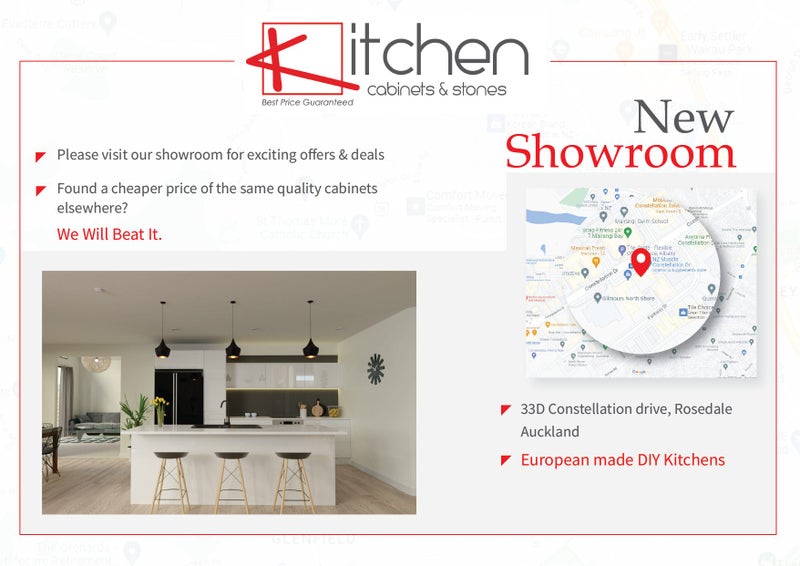 Flatpack Kitchenette made in Italy 2400mm wide 2 pot laqured painted door Carousel 15