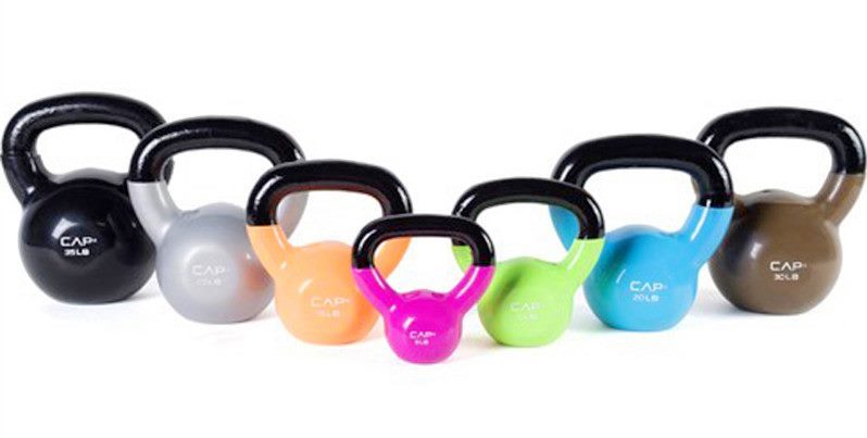 Kettlebell / Rubber-Coated Kettlebell 24kg Carousel 1