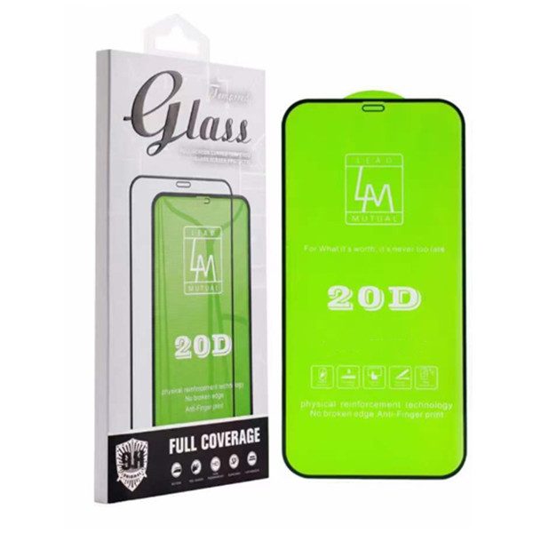 iPhone 15 Pro 20D Curved Edge Full Coverage Tempered Glass Screen Protector Carousel 2
