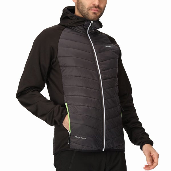 Regatta Mens Andreson VIII Hybrid Lightweight Softshell Jacket - Ash - L Carousel 4