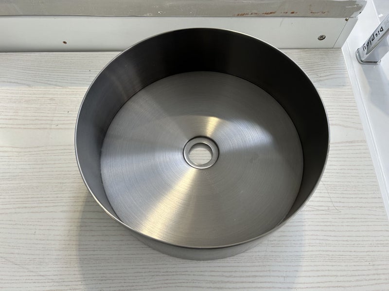 !!!SALE!!!Stainless Steel Basin Top SS8802DG Gun Metal Carousel 3