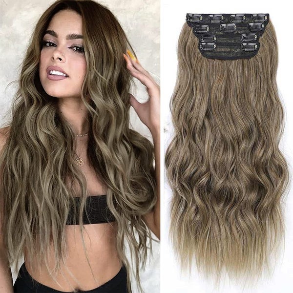 Hair Extensions Ash Blonde C0433DC0 Carousel 2