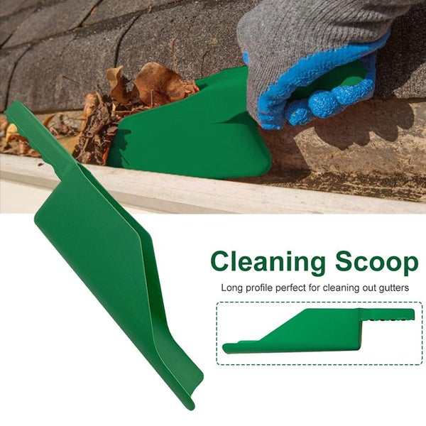 Gutter Drain Cleaning Scoop Plastic Ergonomic Handle Garden Tool Carousel 2