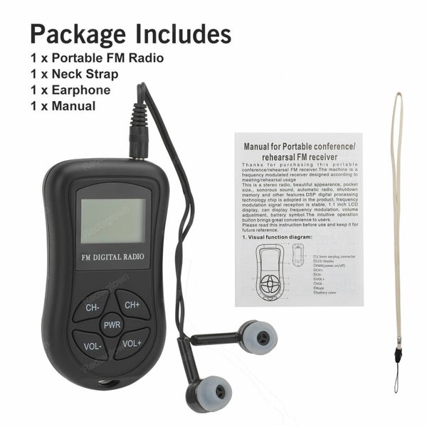Portable FM Radio Carousel 8