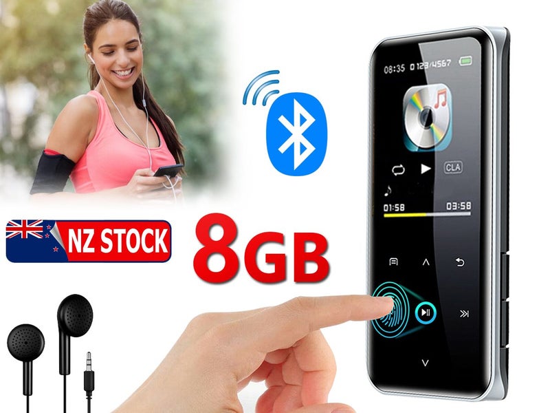 Portable Rechargeable MP4 Player with Battery (Over Stocked) Carousel 1