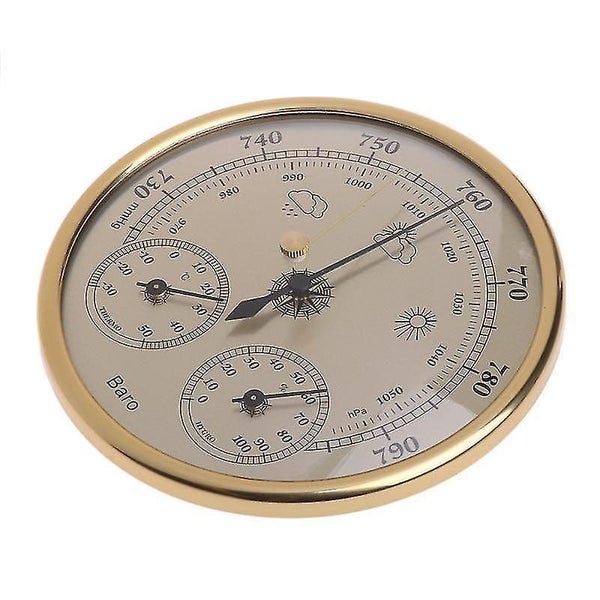 Wall mounted household barometer thermometer hygrometer weather station hanging62995661550977112