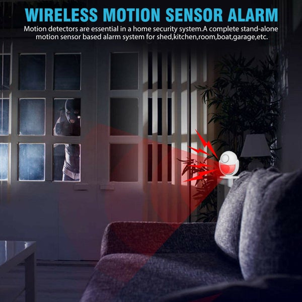 WIRELESS MOTION SENSOR ALARM Carousel 2
