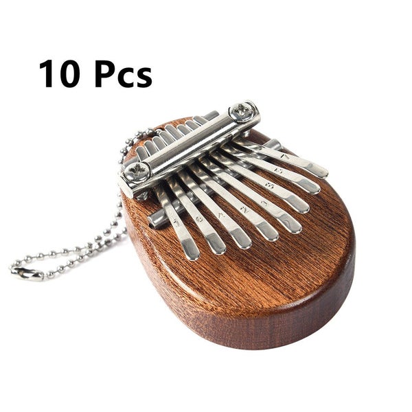8 Key Mini Kalimba Portable Thumb Finger Piano Carousel 1