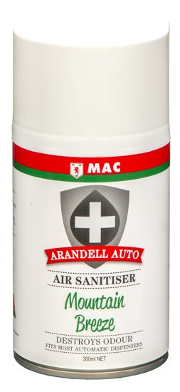 MAC Arandell Auto Air Sanitiser Mountain Breeze-300ml-Each Carousel 1