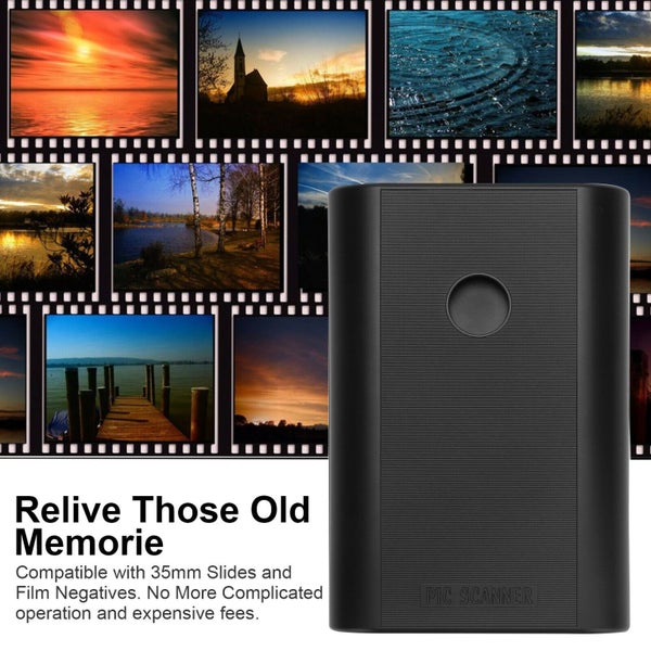 Mobile Film and Slide Scanner Converts 35mm Slides Negatives into Digital Photo Carousel 2