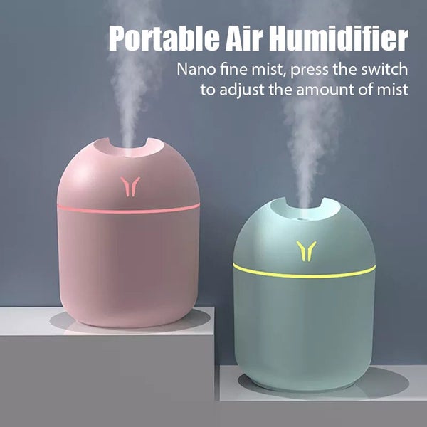 250ML Mini Aroma Oil Diffuser USB Essential Oil Atomizer Electric Air Carousel 2