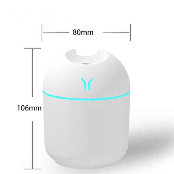 250ML Mini Aroma Oil Diffuser USB Essential Oil Atomizer Electric Air Carousel 7