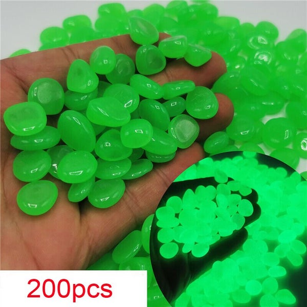 Glow in The Dark Pebbles Luminous Stones Rocks 3659402 Carousel 1