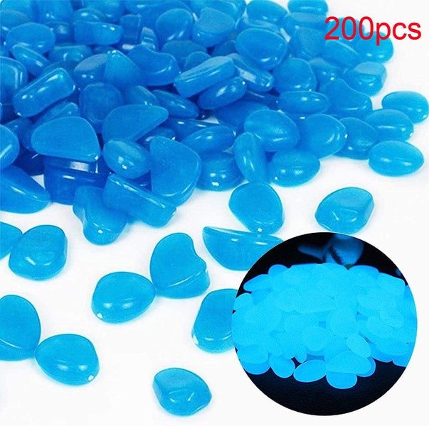 Glow in The Dark Pebbles Luminous Stones Rocks 3659401 Carousel 1