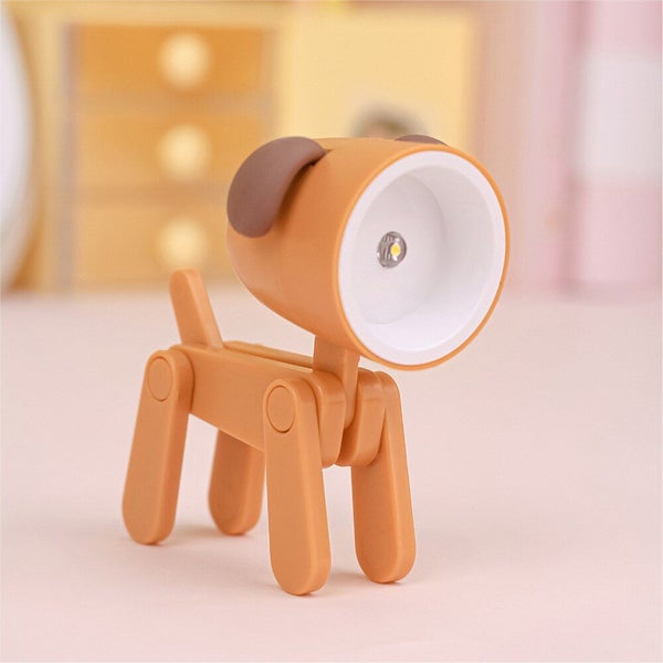 LED Night Light Mini Cute Pet Puppy Light Ins Folding Mini Led Table Carousel 1